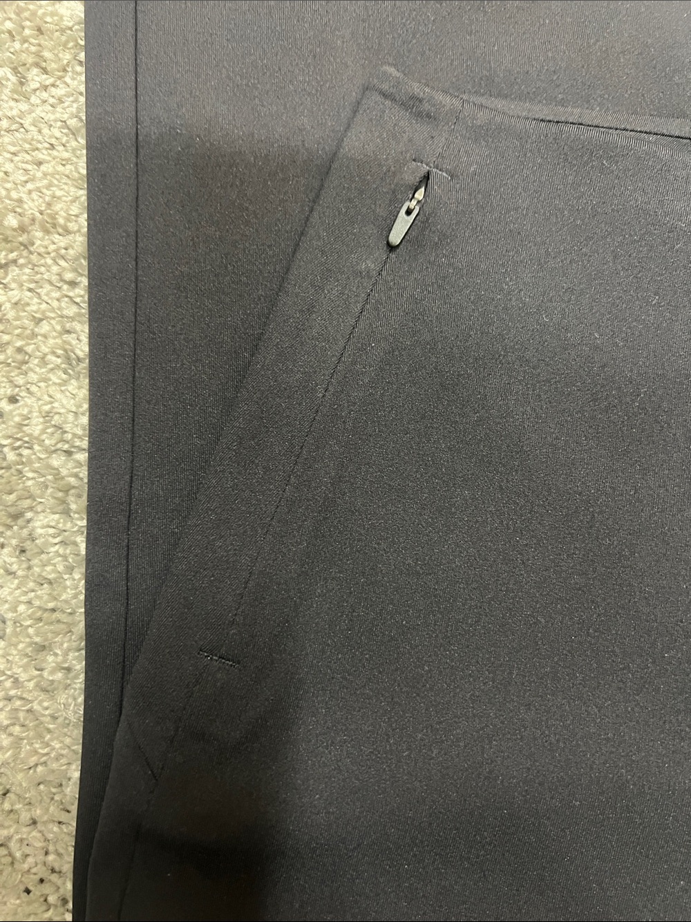 Lululemon Black smooth fit pull-on high rise pant - Picture 5 of 5
